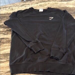 Men's Black Gymshark Sweater